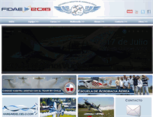 Tablet Screenshot of hangardelcielo.com